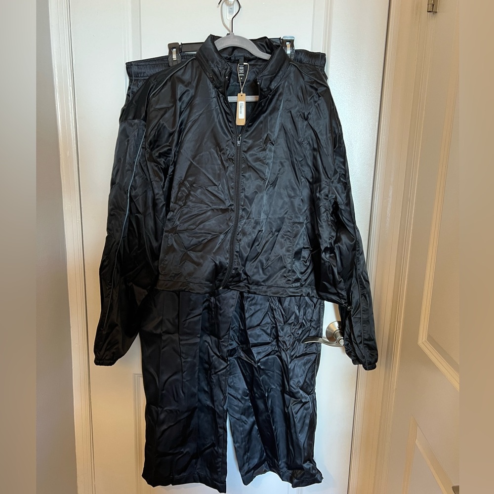 SKIMS new w/tags onyx track pants and jacket with hood 3X/4X FREE SHIPPING